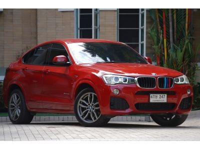 2015 BMW X4 XDRIVE 20 D M SPORT สีแดง รูปที่ 1